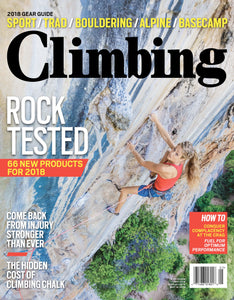 Talk of the Crag: The hidden environmental cost of climbing chalk.
